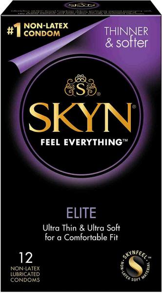 Lifestyles Skyn Elite Ultra Thin Condoms - Pack Of 12