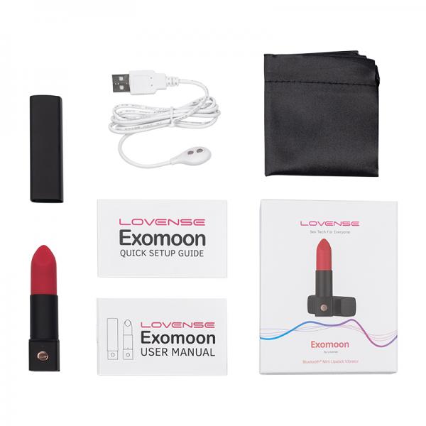 Lovense Exomoon App-compatible Lipstick Vibrator