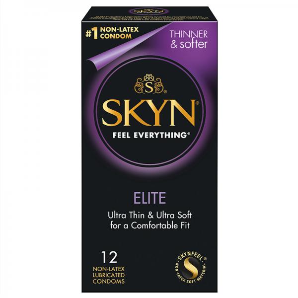 Lifestyles Skyn Elite Ultra Thin Polyisoprene Condoms 12-pack