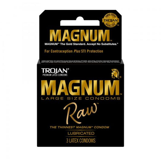 Paquete de 3 troyanos Magnum Raw